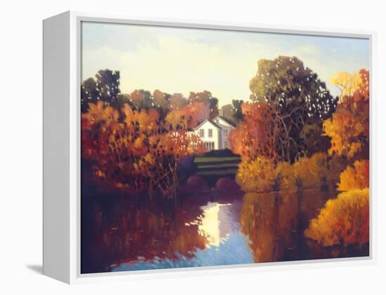 Afternoon Reflection-Max Hayslette-Framed Premier Image Canvas