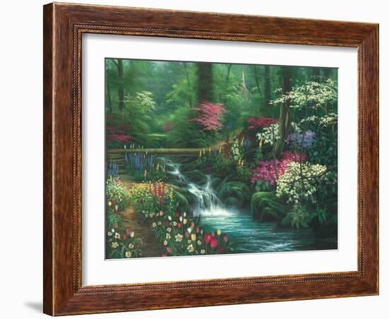 Afternoon Reflection-Egidio Antonaccio-Framed Art Print