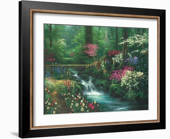 Afternoon Reflection-Egidio Antonaccio-Framed Art Print