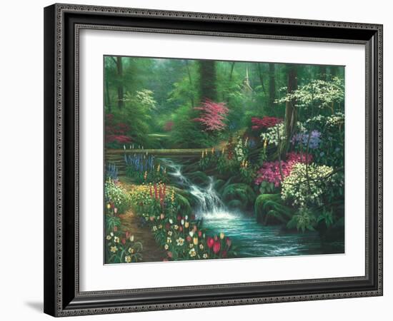 Afternoon Reflection-Egidio Antonaccio-Framed Art Print