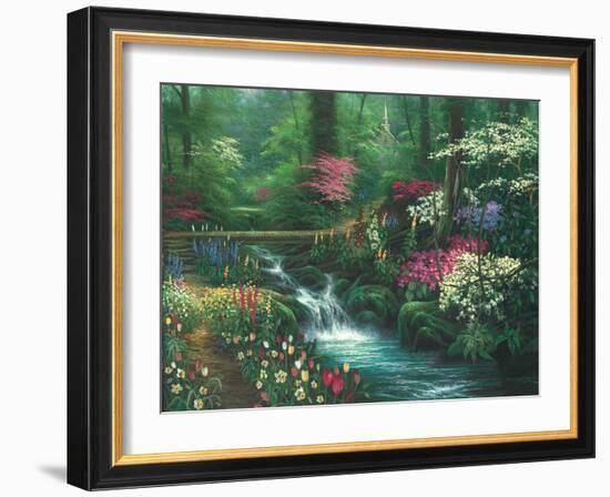 Afternoon Reflection-Egidio Antonaccio-Framed Art Print