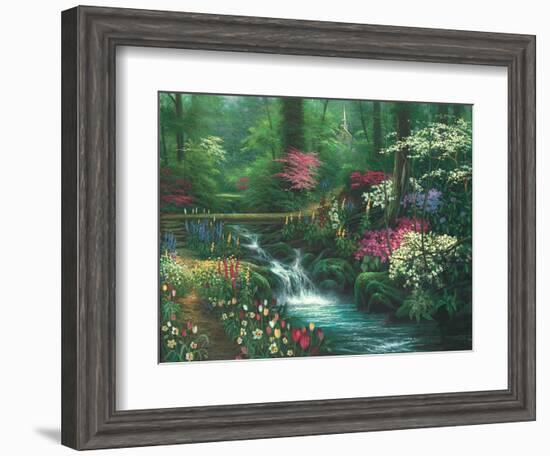 Afternoon Reflection-Egidio Antonaccio-Framed Art Print