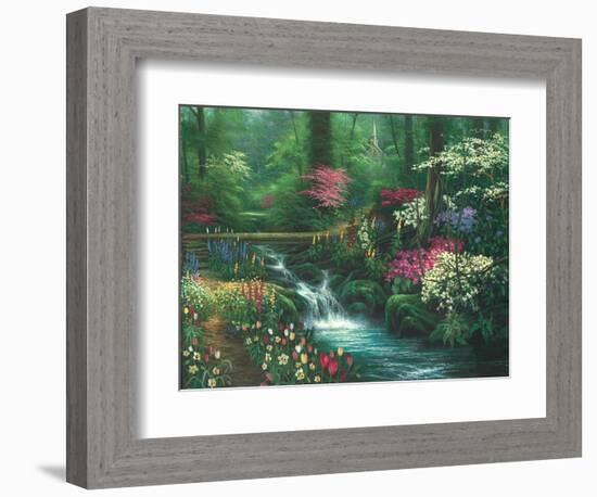 Afternoon Reflection-Egidio Antonaccio-Framed Art Print