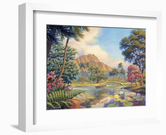 Afternoon Reflections-Kerne Erickson-Framed Art Print