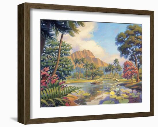 Afternoon Reflections-Kerne Erickson-Framed Art Print