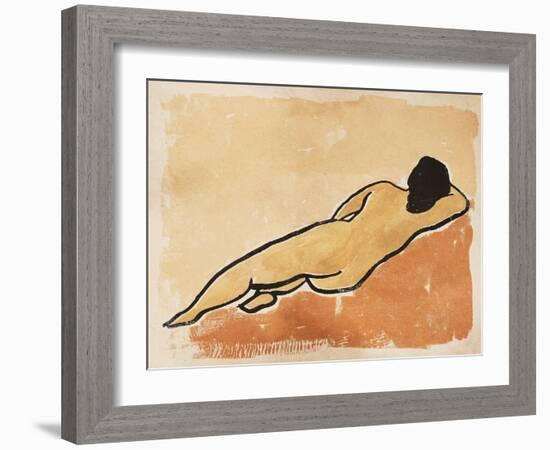 Afternoon Repose I-Victoria Barnes-Framed Art Print