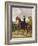 Afternoon Ride in Hyde Park, London-Alfred Frank De Prades-Framed Giclee Print