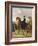 Afternoon Ride in Hyde Park, London-Alfred Frank De Prades-Framed Giclee Print