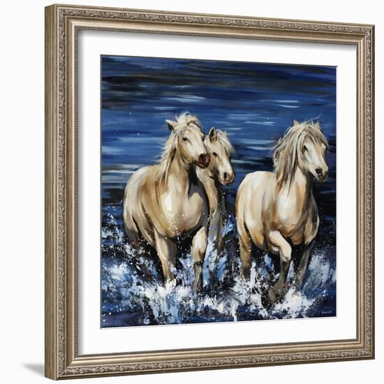 Afternoon Splash-Sydney Edmunds-Framed Giclee Print