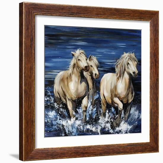 Afternoon Splash-Sydney Edmunds-Framed Giclee Print