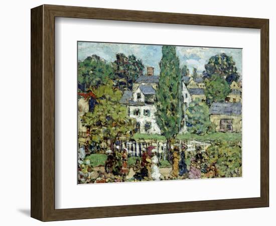 Afternoon Stroll, Summer-Maurice Brazil Prendergast-Framed Giclee Print