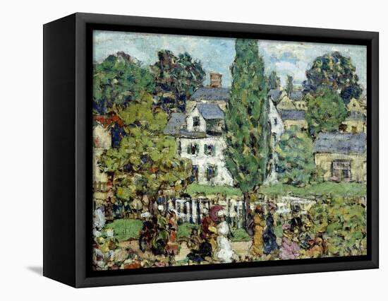 Afternoon Stroll, Summer-Maurice Brazil Prendergast-Framed Premier Image Canvas