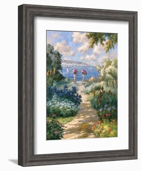 Afternoon Stroll-Alberto Pasini-Framed Art Print