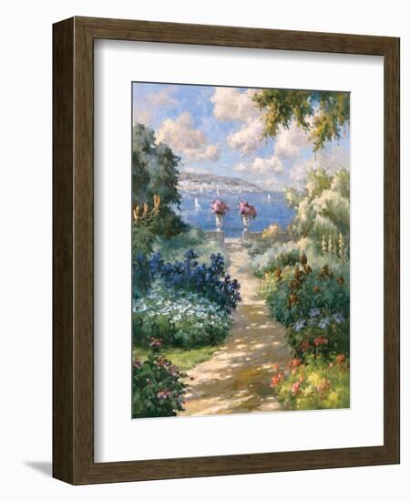 Afternoon Stroll-Alberto Pasini-Framed Art Print