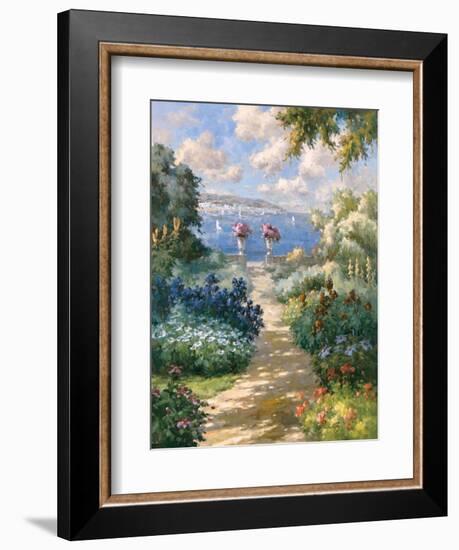 Afternoon Stroll-Alberto Pasini-Framed Art Print