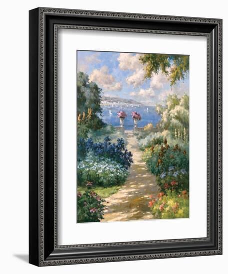 Afternoon Stroll-Alberto Pasini-Framed Art Print