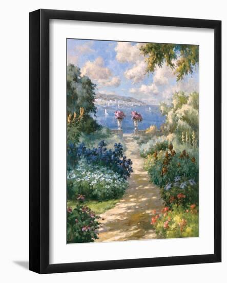 Afternoon Stroll-Alberto Pasini-Framed Art Print