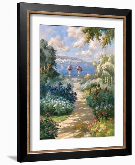 Afternoon Stroll-Alberto Pasini-Framed Art Print