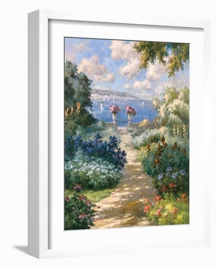 Afternoon Stroll-Alberto Pasini-Framed Art Print