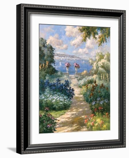 Afternoon Stroll-Alberto Pasini-Framed Art Print