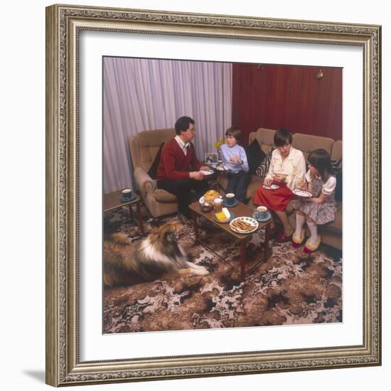 Afternoon Tea 1981-null-Framed Photographic Print