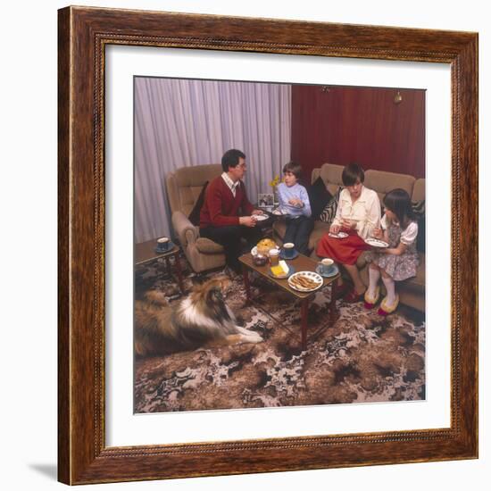 Afternoon Tea 1981-null-Framed Photographic Print