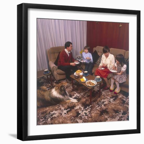 Afternoon Tea 1981-null-Framed Photographic Print