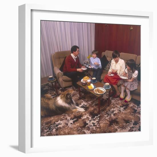 Afternoon Tea 1981-null-Framed Photographic Print