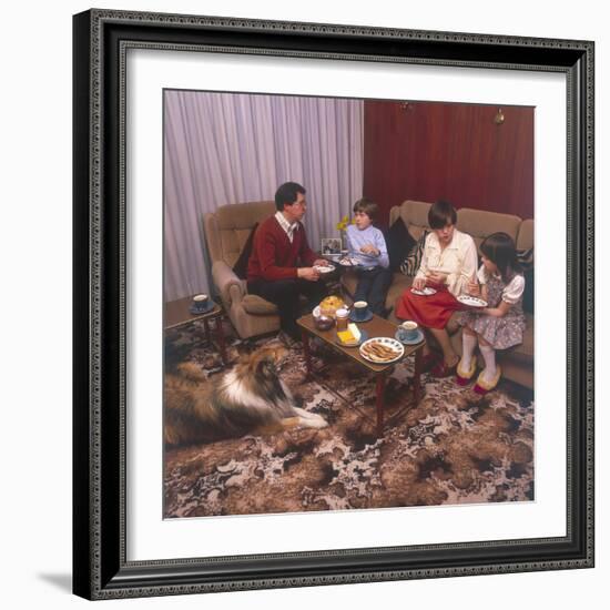 Afternoon Tea 1981-null-Framed Photographic Print