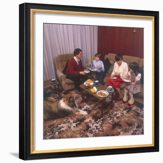 Afternoon Tea 1981-null-Framed Photographic Print