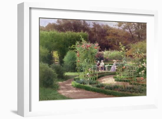 Afternoon Tea by the Laurel Arch-Georgina M. de l' Aubiniere-Framed Giclee Print