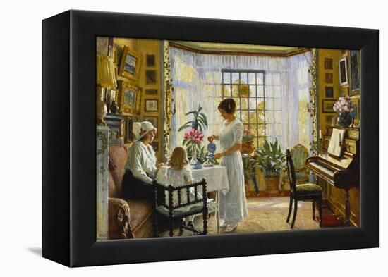 Afternoon Tea, c.1914-Paul Fischer-Framed Premier Image Canvas