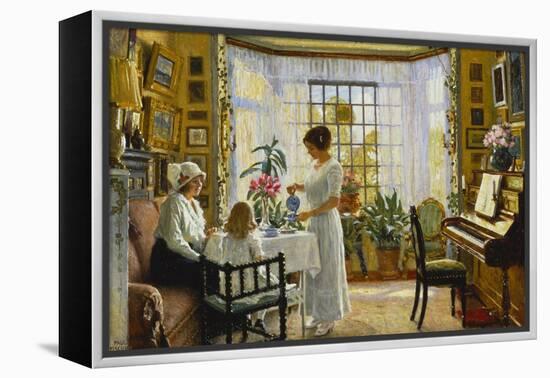 Afternoon Tea, c.1914-Paul Fischer-Framed Premier Image Canvas