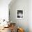 Afternoon Tea con Bottiglia Blu-Danka Weitzen-Framed Giclee Print displayed on a wall