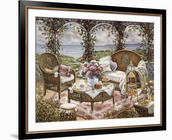 Afternoon Tea-Janet Kruskamp-Framed Art Print