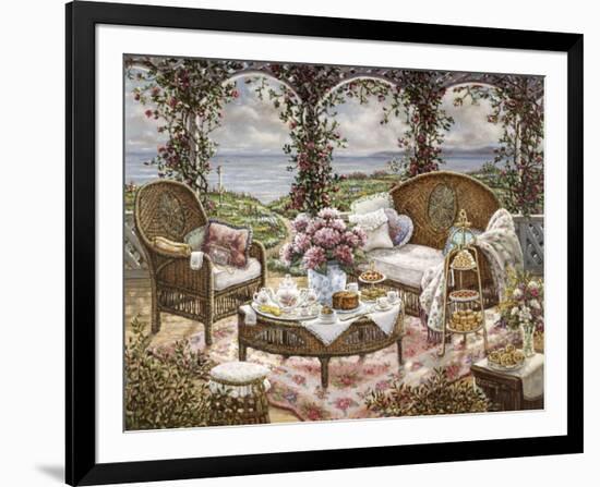 Afternoon Tea-Janet Kruskamp-Framed Art Print