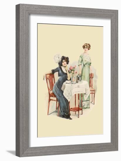 Afternoon Tea-null-Framed Art Print