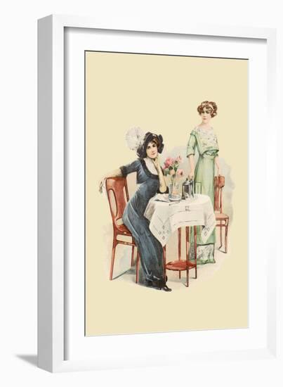 Afternoon Tea-null-Framed Art Print