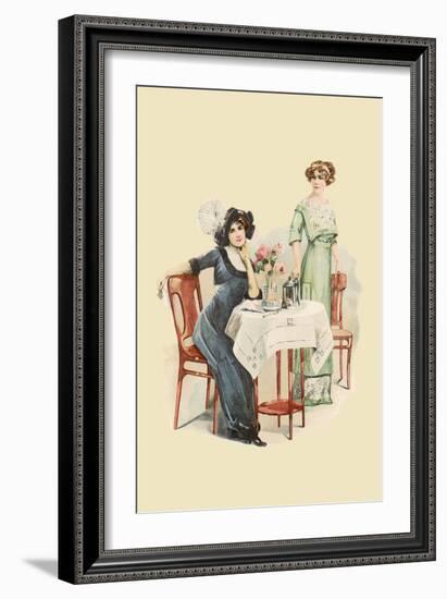 Afternoon Tea-null-Framed Art Print