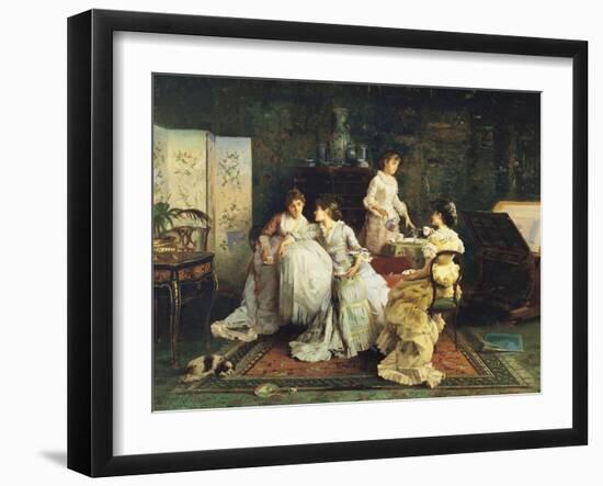 Afternoon Tea-Alexander Rossi-Framed Giclee Print