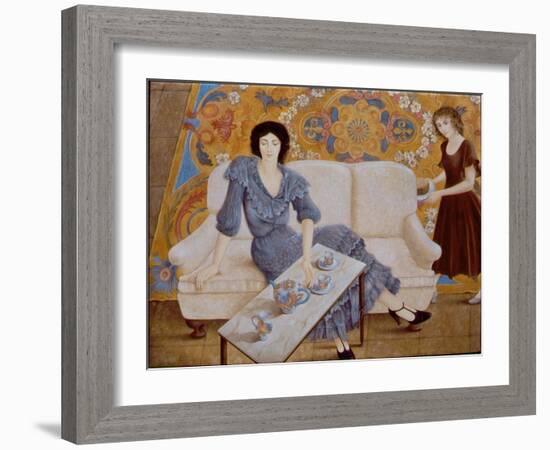 Afternoon Tea-Patricia O'Brien-Framed Giclee Print