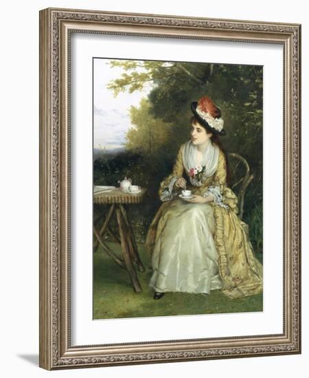 Afternoon Tea-William Oliver-Framed Giclee Print