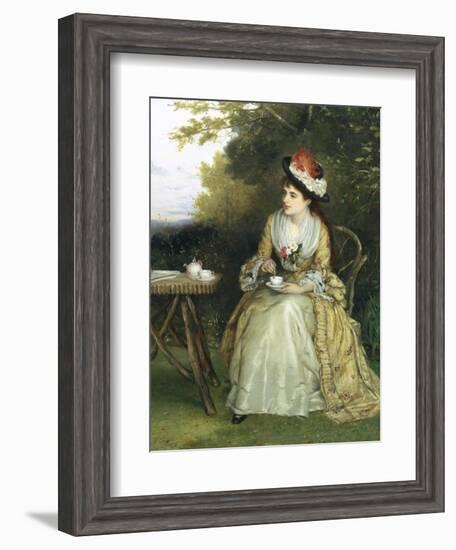 Afternoon Tea-William Oliver-Framed Giclee Print