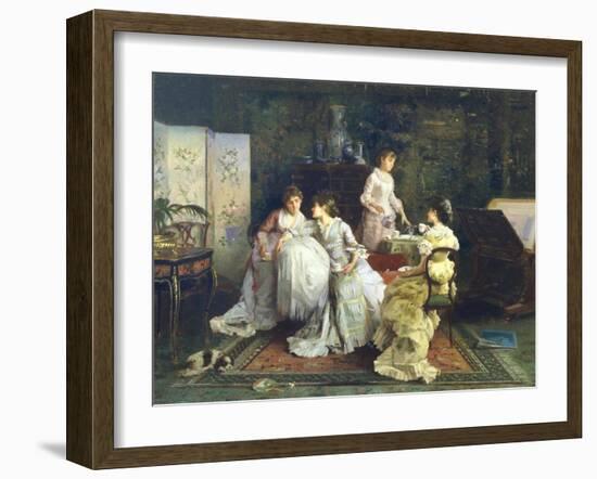 Afternoon Tea-Alexander Rossi-Framed Giclee Print