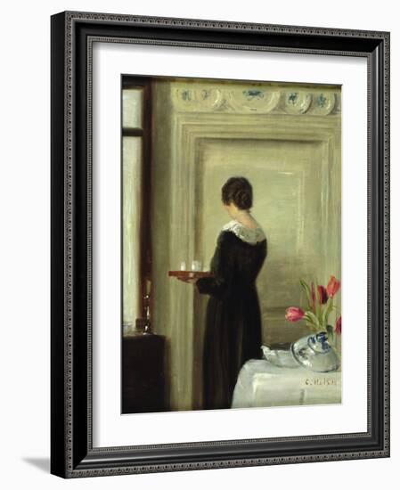 Afternoon Tea-Carl Holsoe-Framed Giclee Print