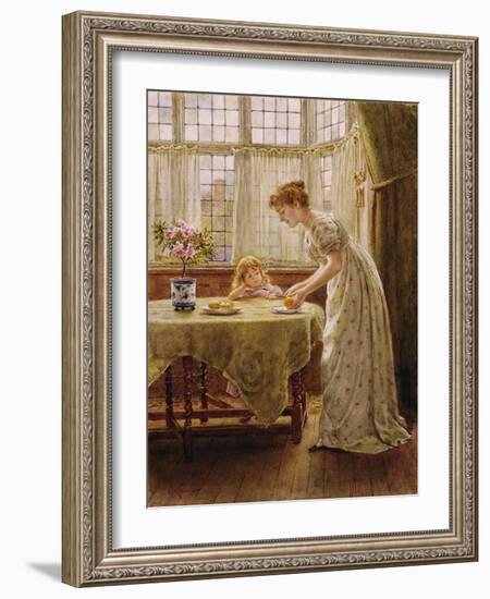 Afternoon Treat-George Goodwin Kilburne-Framed Giclee Print