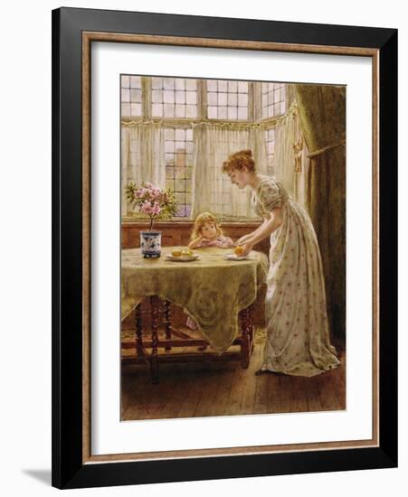 Afternoon Treat-George Goodwin Kilburne-Framed Giclee Print