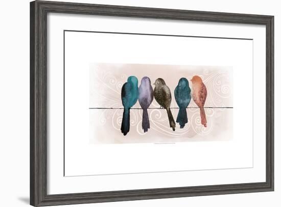 Afternoon Twitter II-Grace Popp-Framed Art Print