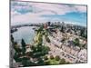 Afternoon View Over Lake Merritt, Oakland California-Vincent James-Mounted Photographic Print