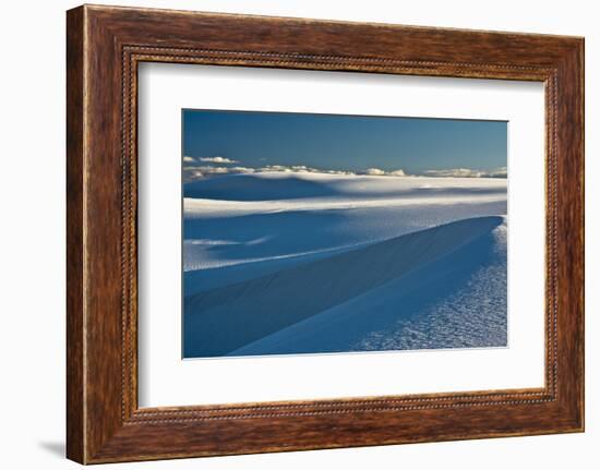 Afternoon Vista, White Sands National Monument, Alamogordo, New Mexico-Michel Hersen-Framed Photographic Print